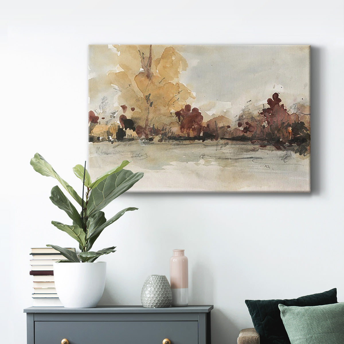 The Autumn View I - Canvas Art Print