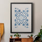 Monochrome Terra Mesa Tile I - Modern Framed Canvas Print