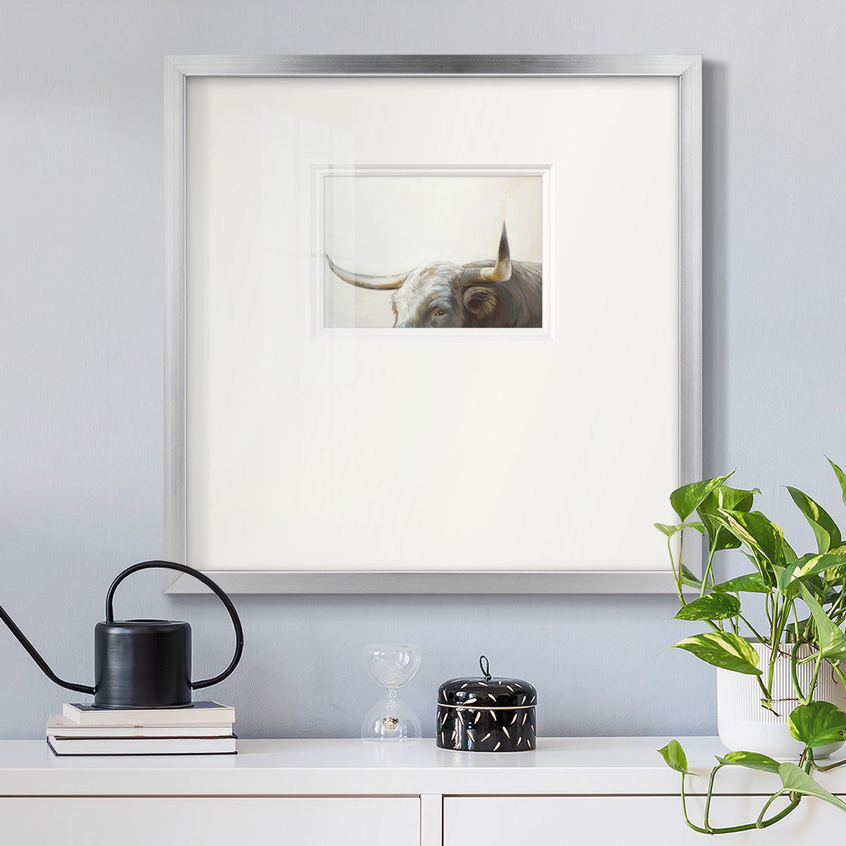 Wild Thing- Premium Framed Print Double Matboard