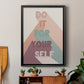 For Yourself - Modern Framed Canvas Print