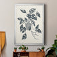 Growing Leaves I - Modern Framed Canvas Print