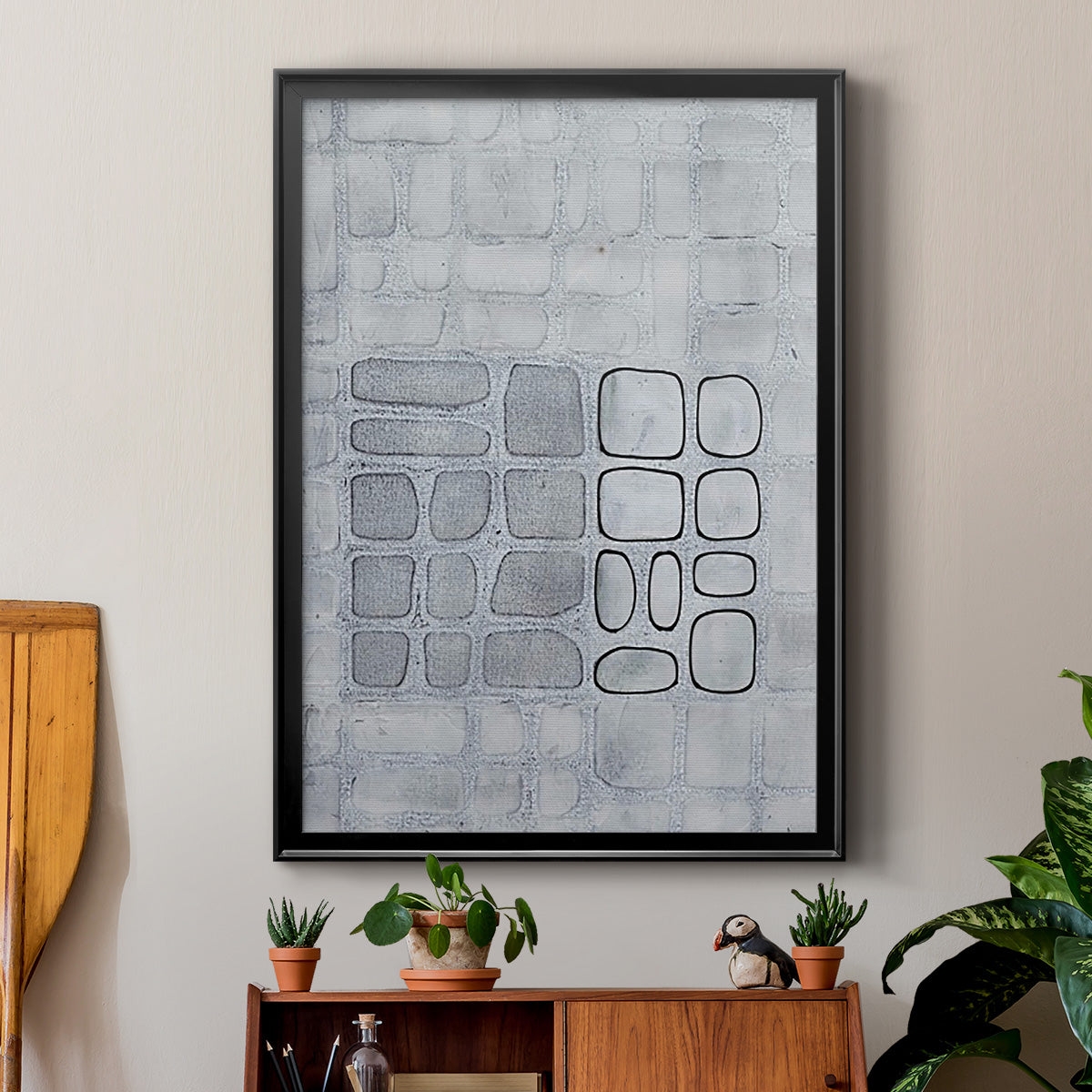 Lumen Colour II - Modern Framed Canvas Print