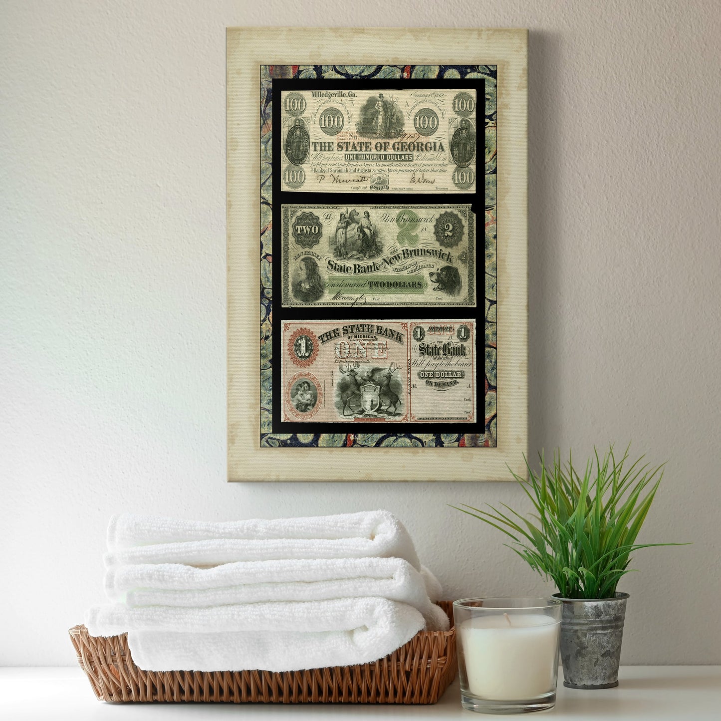 Money, Money, Money I - Canvas Art Print