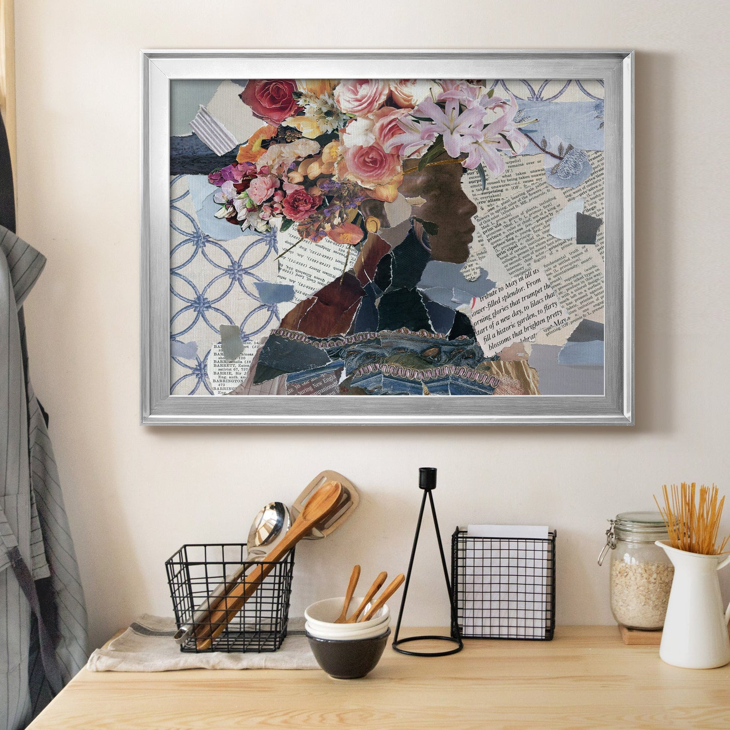 Contemplation I - Modern Framed Canvas Print