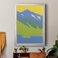 Bright Glacial Lake I - Modern Framed Canvas Print