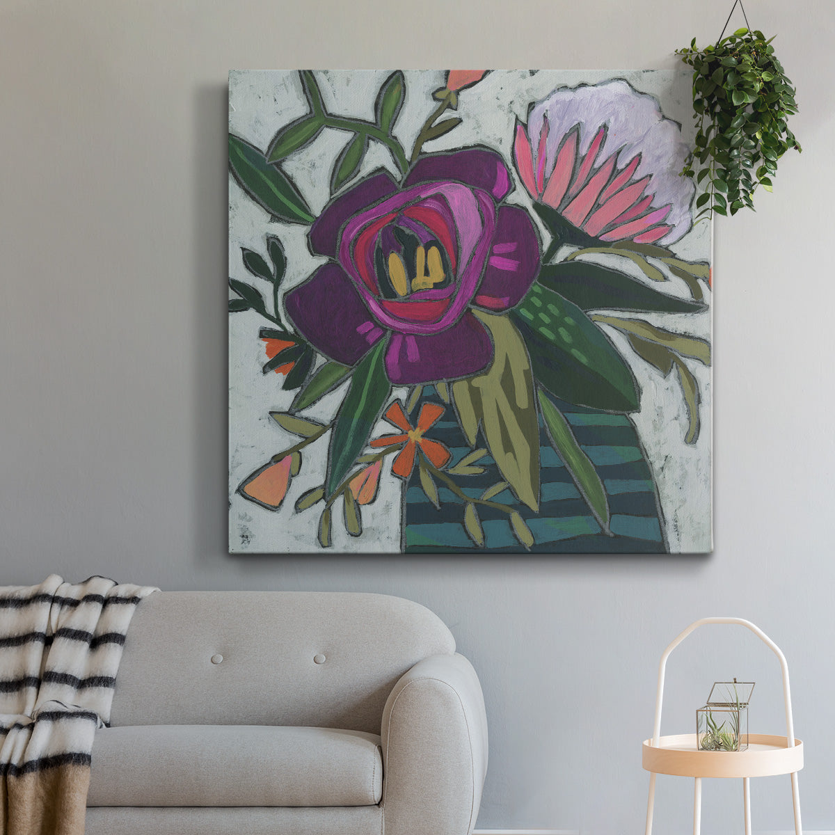 Carnivale Flora I - Canvas Art Print