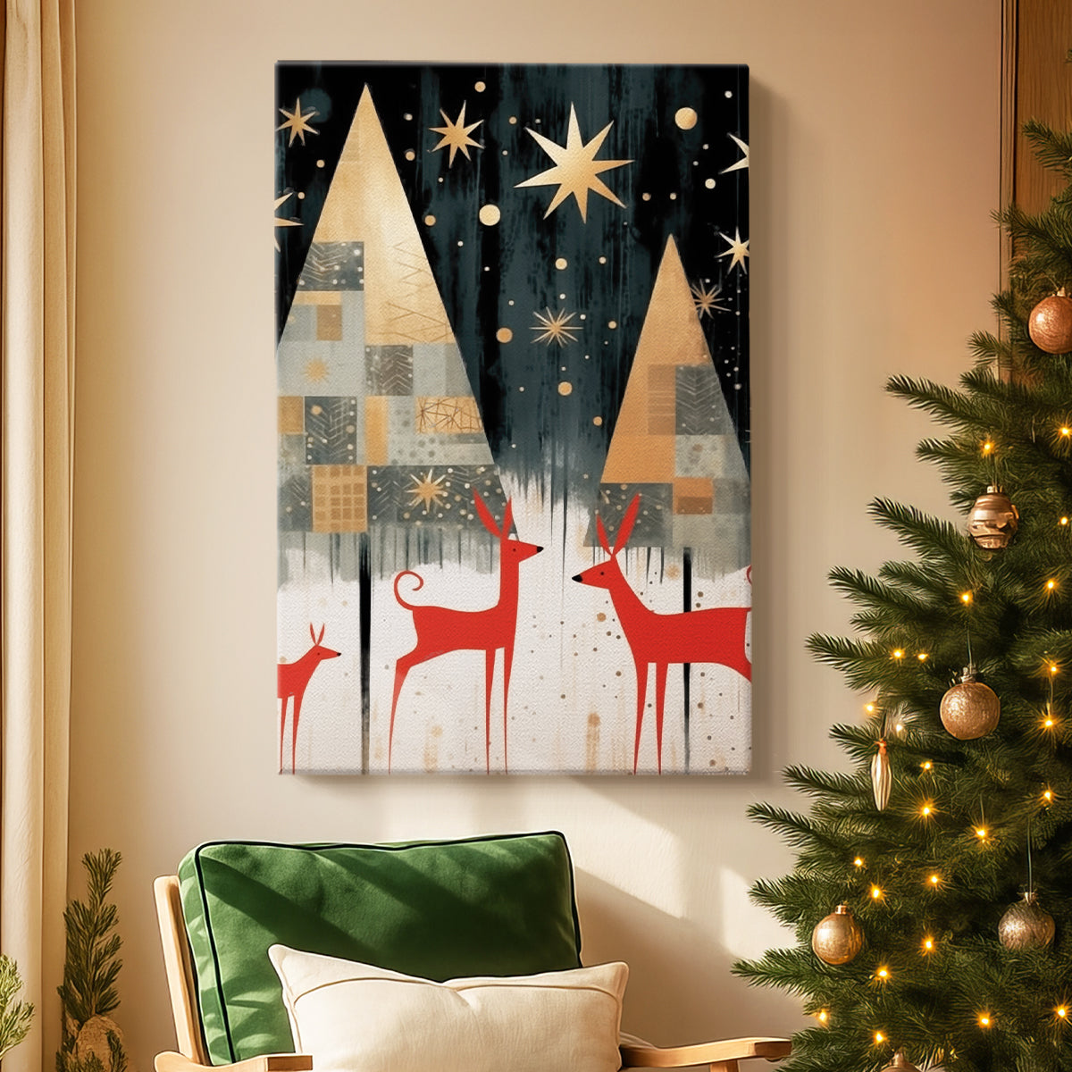 Amber Blessing - Canvas Art Print