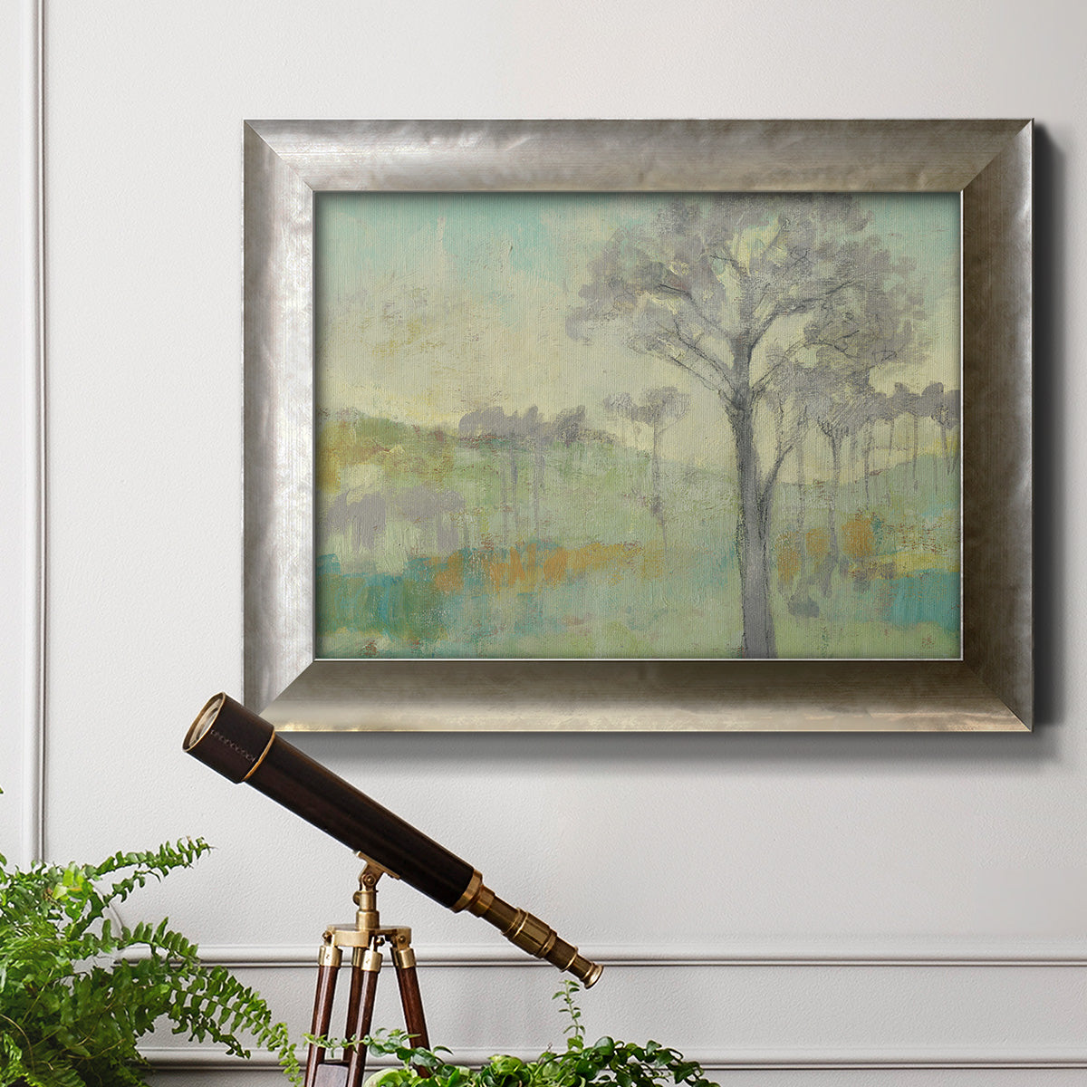 Tree Stand I Premium Framed Canvas- Ready to Hang