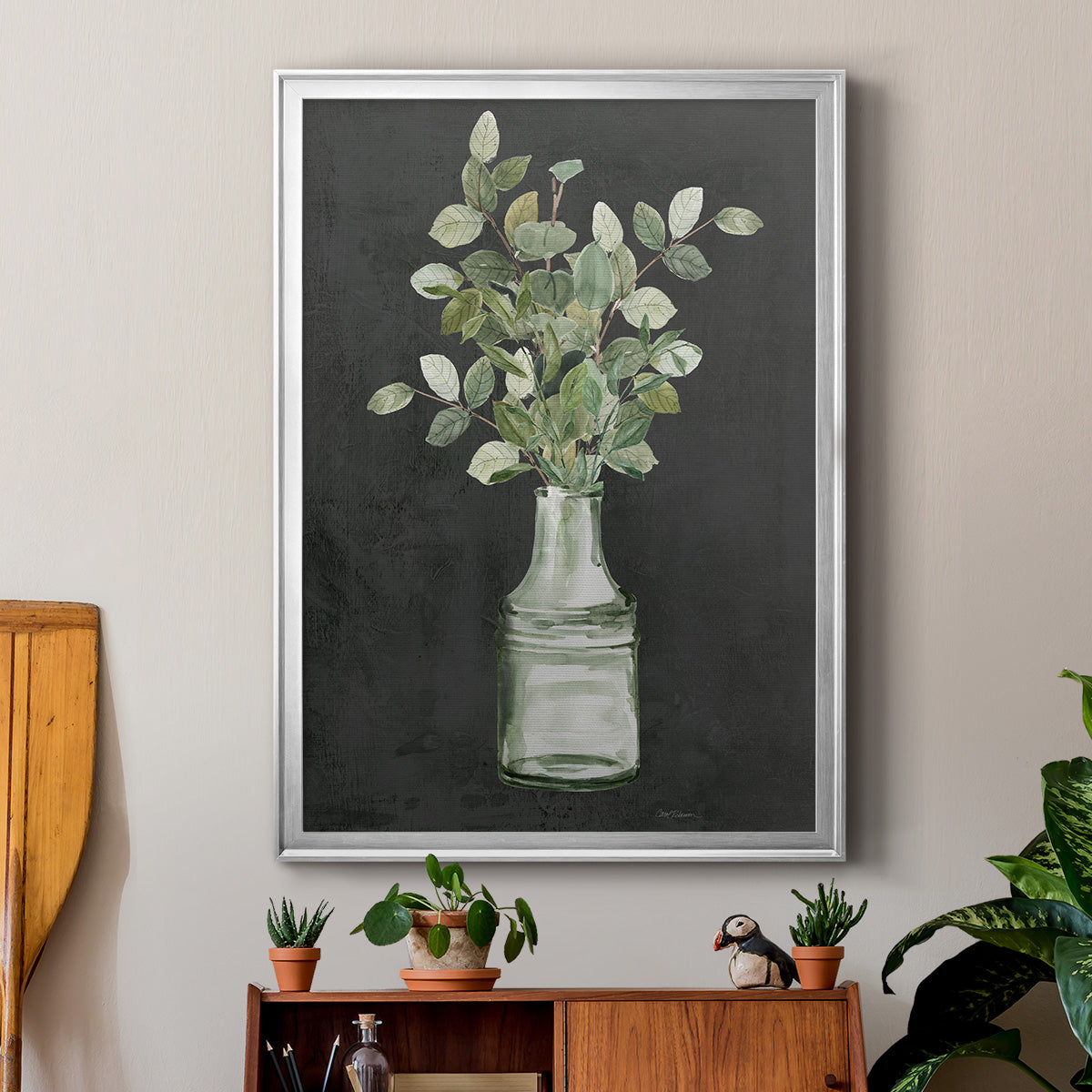 Artisanal Bouquet I - Modern Framed Canvas Print