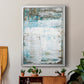 Beach Glass - Modern Framed Canvas Print