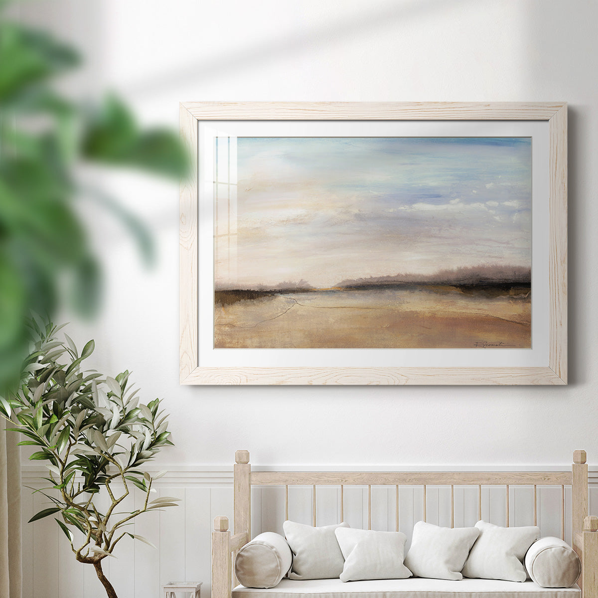 Mirage - Barnwood Framed Art Print