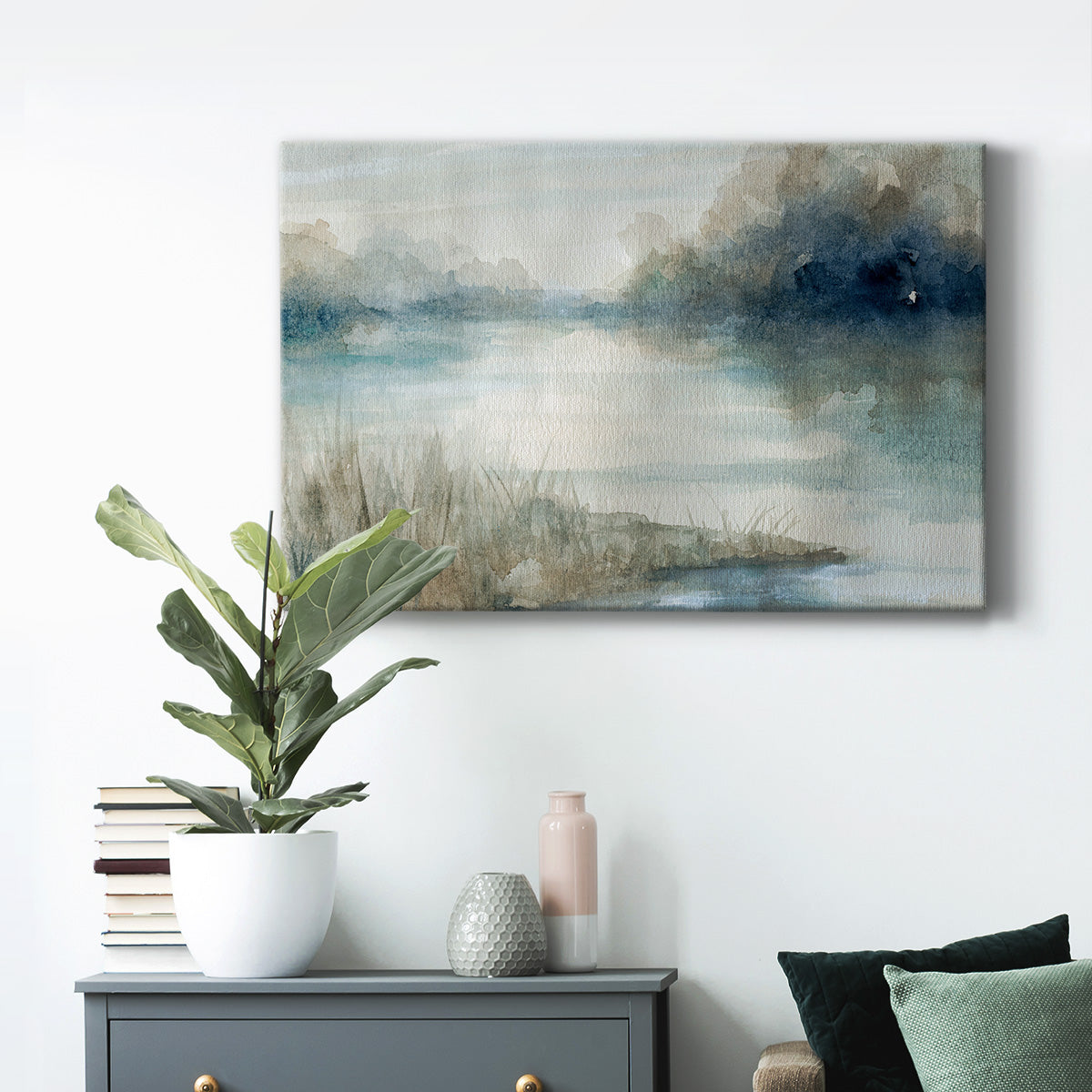 Still Evening Waters - Canvas Art Print