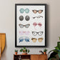 Vintage Glasses II - Modern Framed Canvas Print