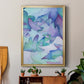 Fallen Leaves - Modern Framed Canvas Print