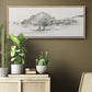 Scenic Scribble II - Floater Framed Canvas Print