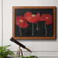 Poppy Trio I Premium Framed Canvas- Ready to Hang