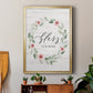 Bless Our Home - Modern Framed Canvas Print