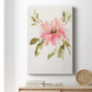 One Pink Bloom II - Canvas Art Print
