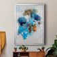 Misty Blue I - Modern Framed Canvas Print