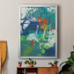 Tropical Graphics I - Modern Framed Canvas Print