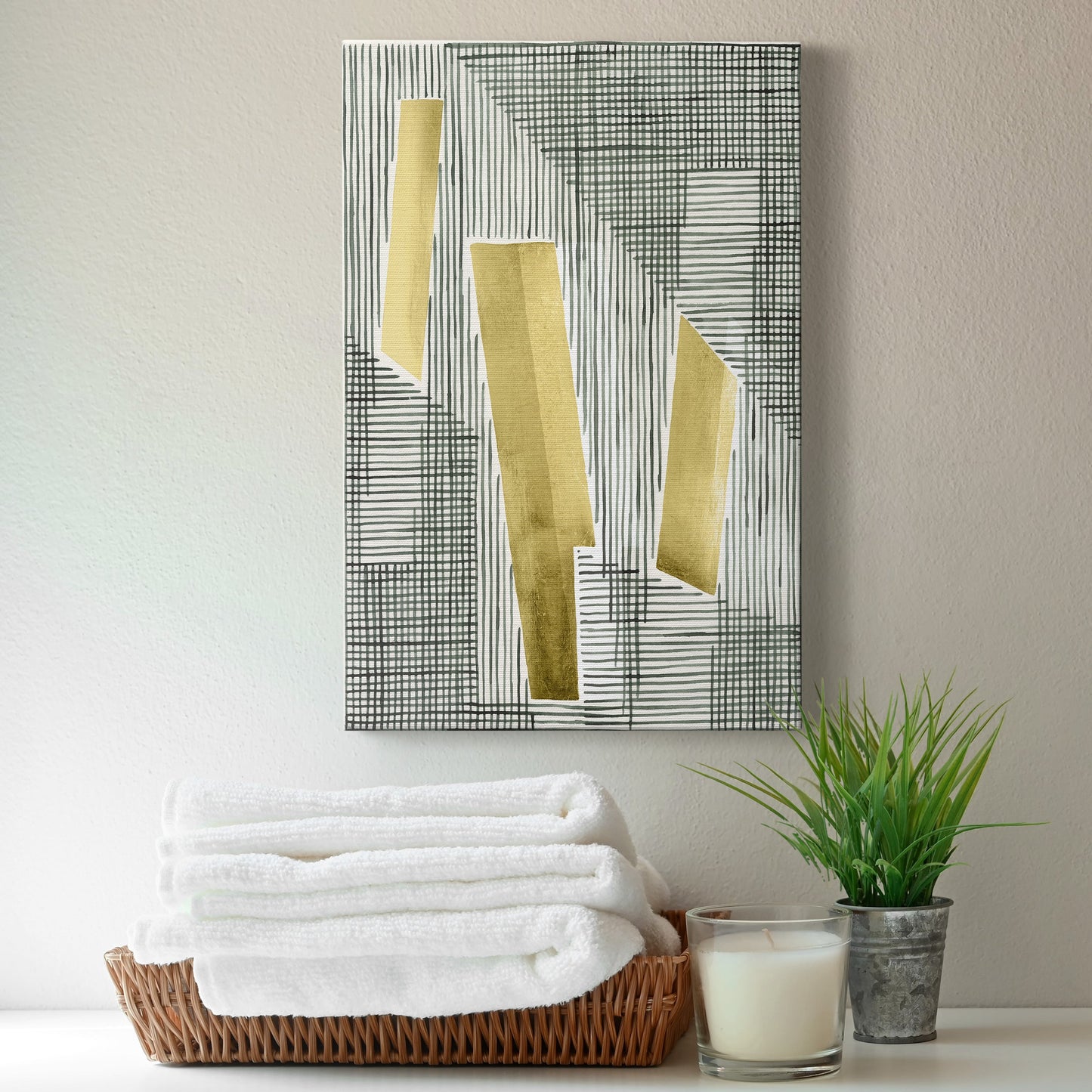 Shadow Screen II - Canvas Art Print