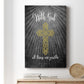 With God Gold Premium Gallery Wrapped Canvas - Ready to Hang