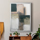 Marble Block Symmetry III - Modern Framed Canvas Print