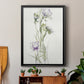 Late Summer Wildflowers I - Modern Framed Canvas Print