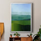 Blue Ridge Fade II - Modern Framed Canvas Print