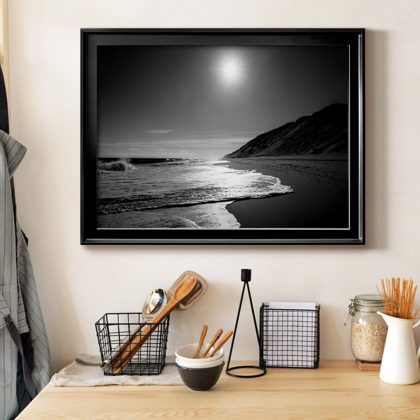 Against the Dune Premium Classic Framed Canvas - Ready to Hang