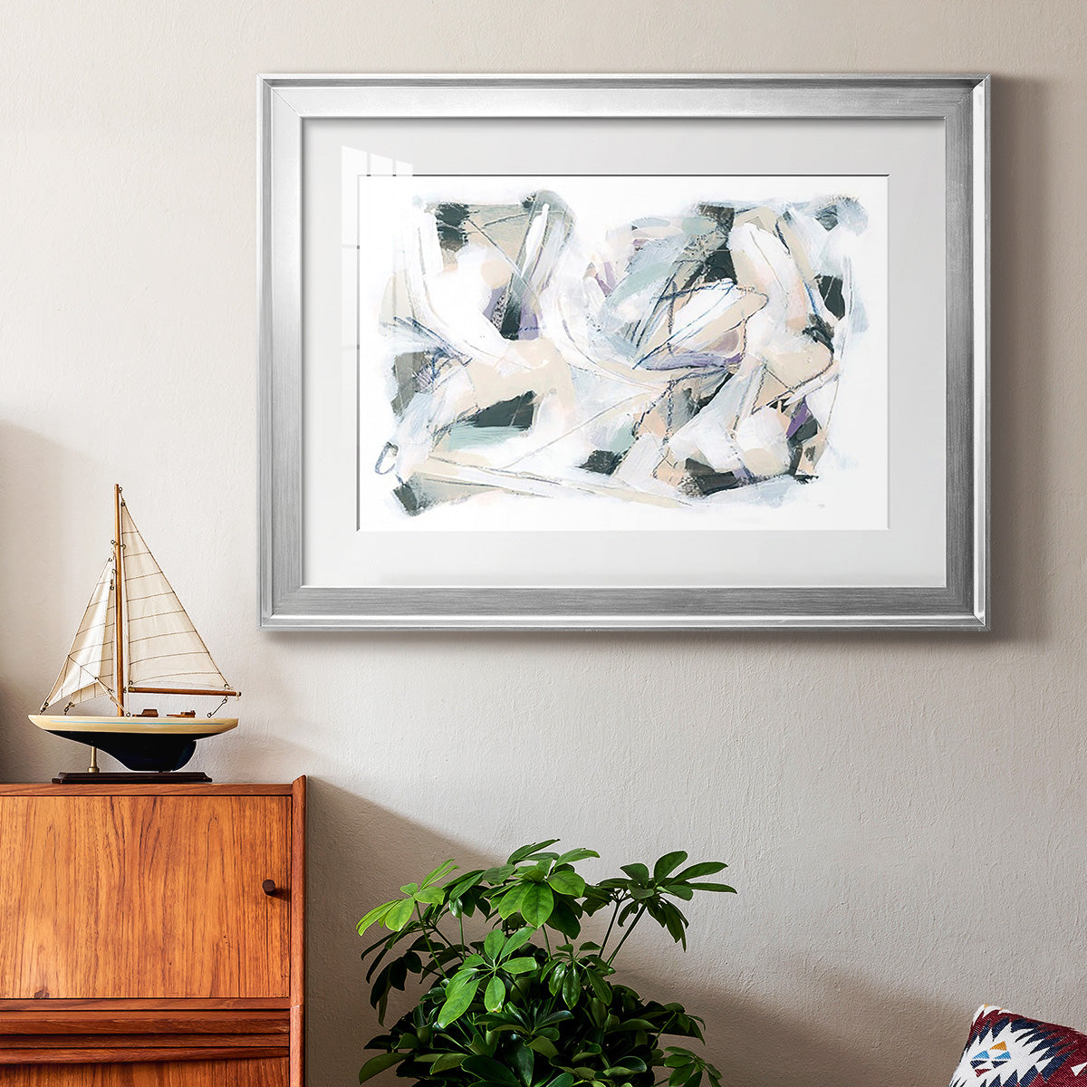 Arctic Helix I - Modern Framed Art Print