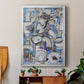 Mediterranean Port I - Modern Framed Canvas Print