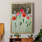 Poppy Party - Modern Framed Canvas Print