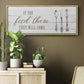 If You Feed Them - Floater Framed Canvas Print