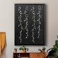 Ivory Vines II - Modern Framed Canvas Print