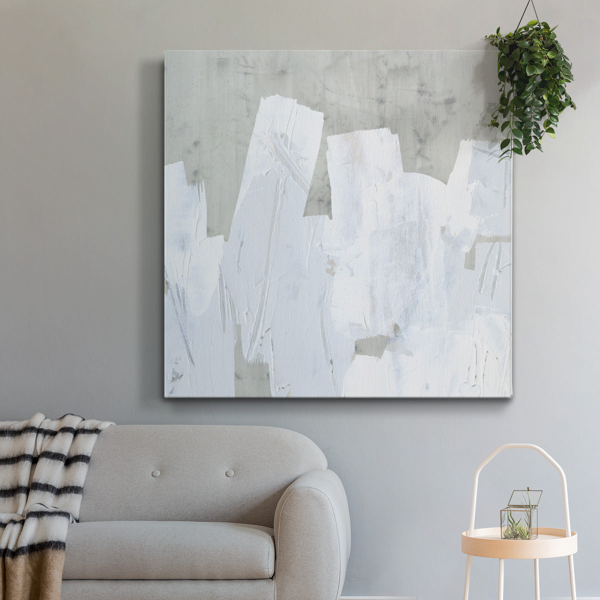 Ice Shield I - Canvas Art Print