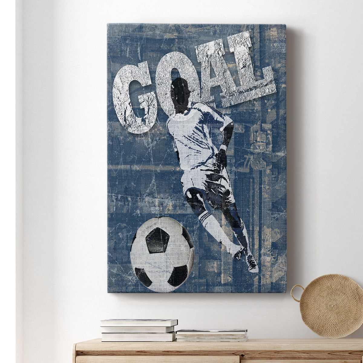 Goal Scorer Premium Gallery Wrapped Canvas - Ready to Hang