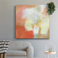 Yellow and Blush IV - Canvas Art Print