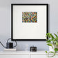 Confetti II Premium Framed Print Double Matboard