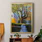 Spring in New England - Modern Framed Canvas Print