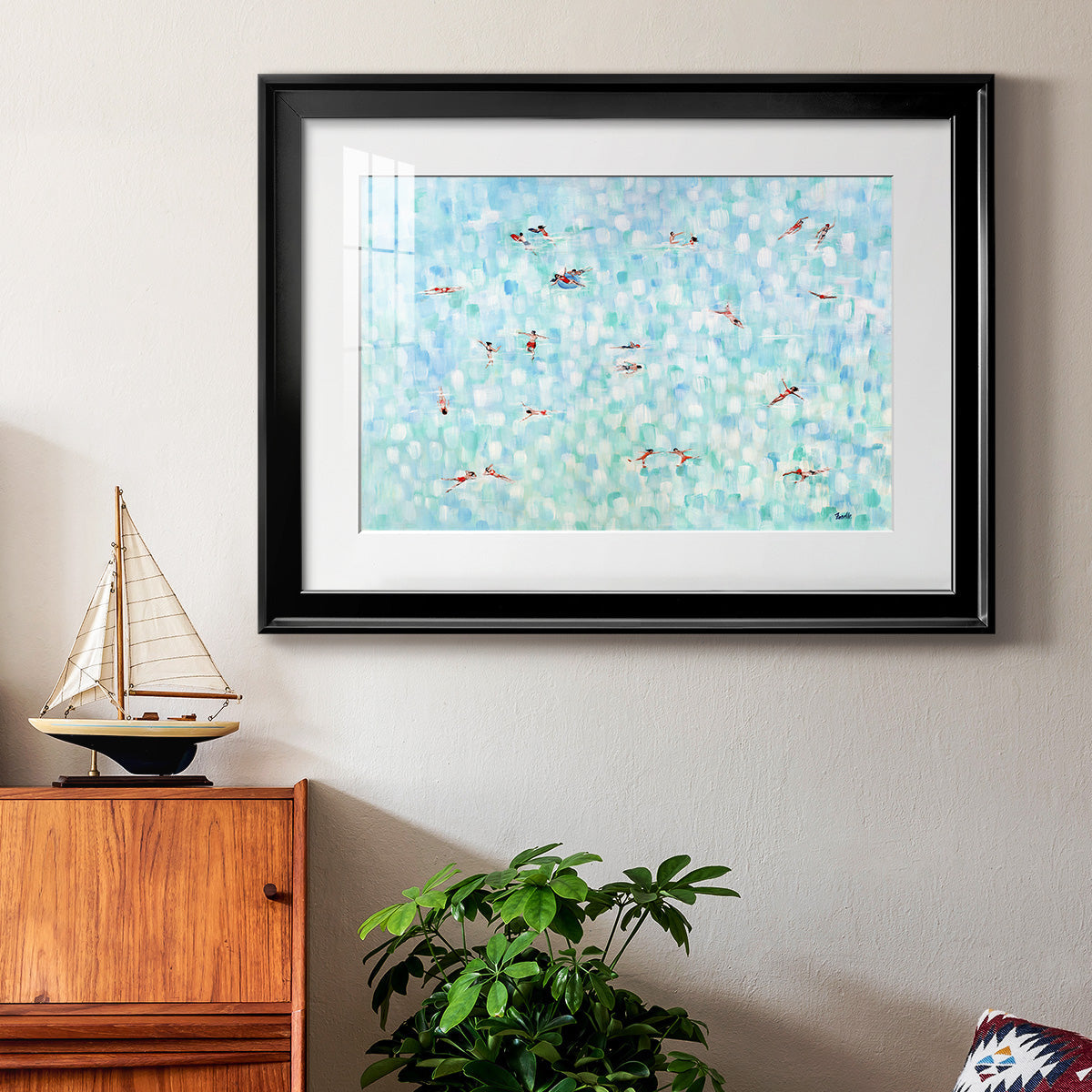 Endless Horizons Premium Framed Print - Ready to Hang