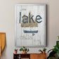 Lake Calls Me - Modern Framed Canvas Print