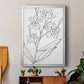 Botanical Sketch I - Modern Framed Canvas Print