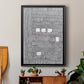 Tedious I - Modern Framed Canvas Print