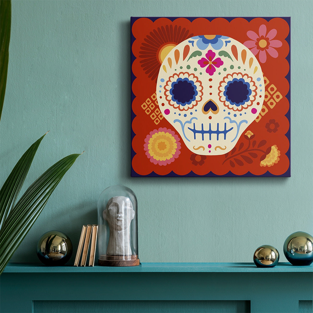 Calaveras II-Premium Gallery Wrapped Canvas - Ready to Hang