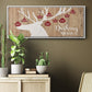 Dashing Through The Snow - Floater Framed Canvas Print
