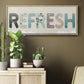 Orange Orchid - Floater Framed Canvas Print