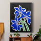 Pop Flowers IV - Modern Framed Canvas Print