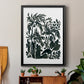 Ink Jungle III - Modern Framed Canvas Print