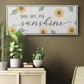 You Are My Sunshine - Floater Framed Canvas Print